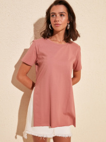 Футболки и поло Trendyol модель TWOSS20TS0829/Gul Kurusu Фото