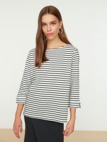 Лонгслів Trendyol модель TWOSS22BZ0691/Beyaz Фото