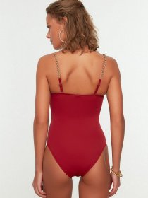 Купальник Trendyol модель TBESS21MA0047/Bordo Фото