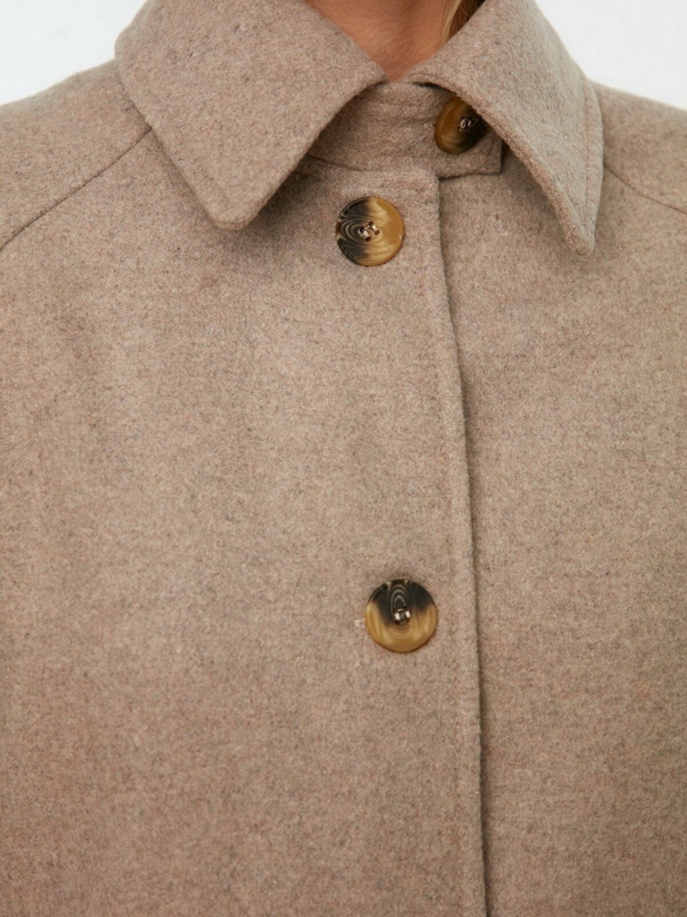 Пальто Trendyol модель TWOAW22KB0105/Vizon Фото