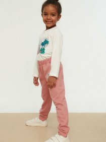 Штаны спортивные Trendyol модель TKDSS22EA0010/Pudra Фото