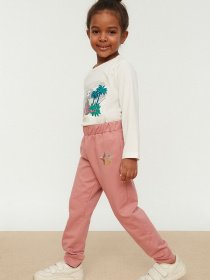 Штаны спортивные Trendyol модель TKDSS22EA0010/Pudra Фото