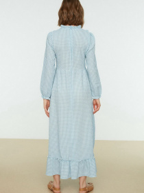 Сукня максі Trendyol модель TCTSS21EB0028/Mavi Фото