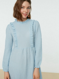 Сукня максі Trendyol модель TCTSS21EB0028/Mavi Фото