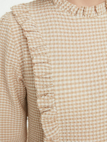 Платье макси Trendyol модель TCTSS21EB0028/Bej Фото