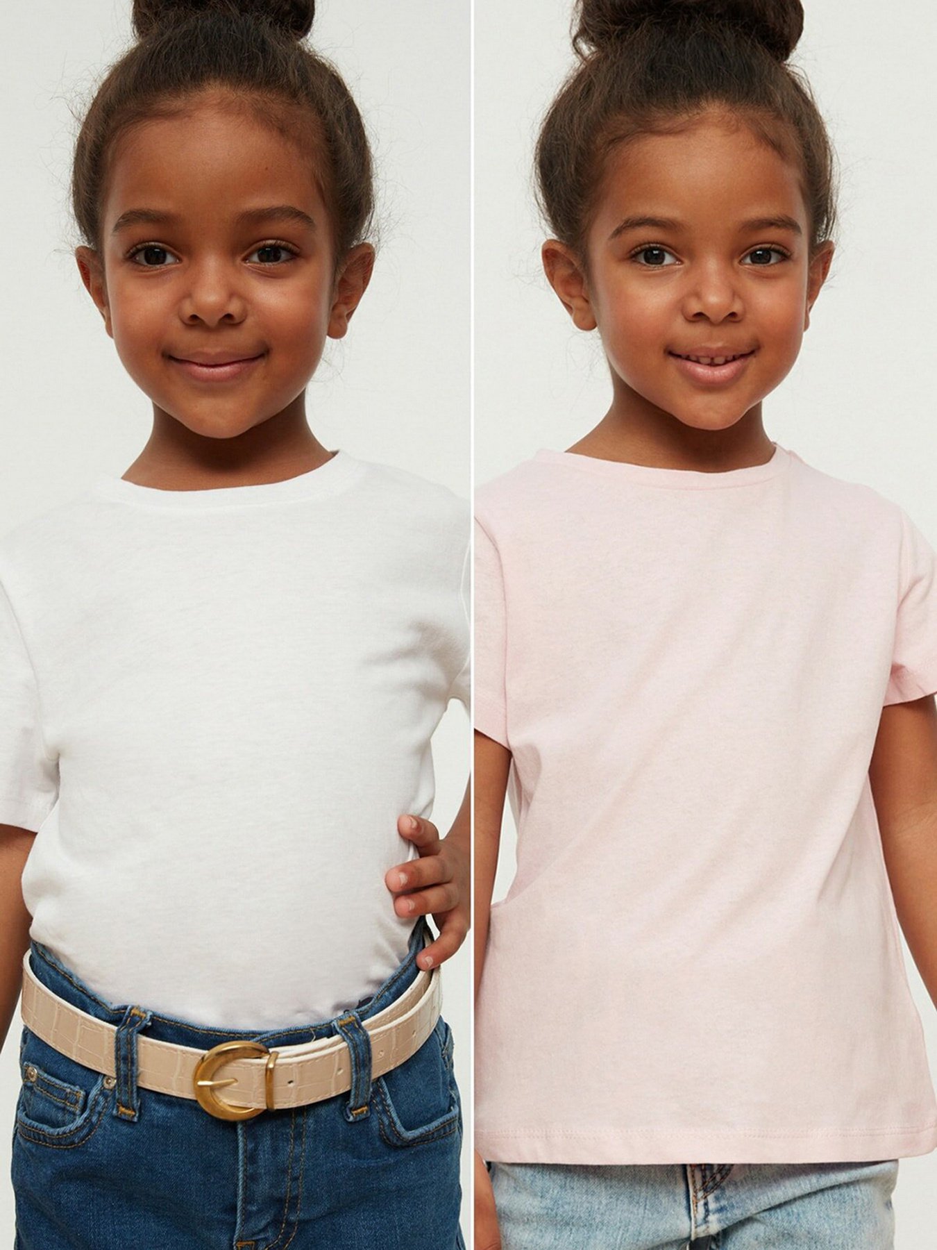 Набір футболок Trendyol модель TKDSS22TS0611/Beyaz-Pembe Фото