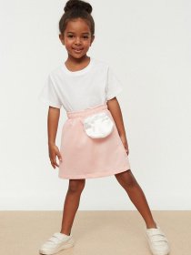 Юбка мини Trendyol модель TKDSS22ET0148/Pembe Фото