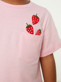 Футболка Trendyol модель TKDSS22TS0433/Pembe Фото