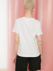 Футболки и поло Trendyol модель TWOSS22TS0045/Beyaz Фото
