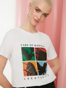 Футболки и поло Trendyol модель TWOSS22TS0045/Beyaz Фото