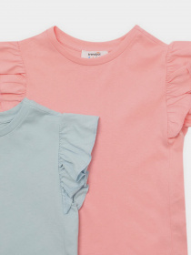 Набор футболок Trendyol модель TKDSS22TS0614/Mavi-Cok Renkli Фото