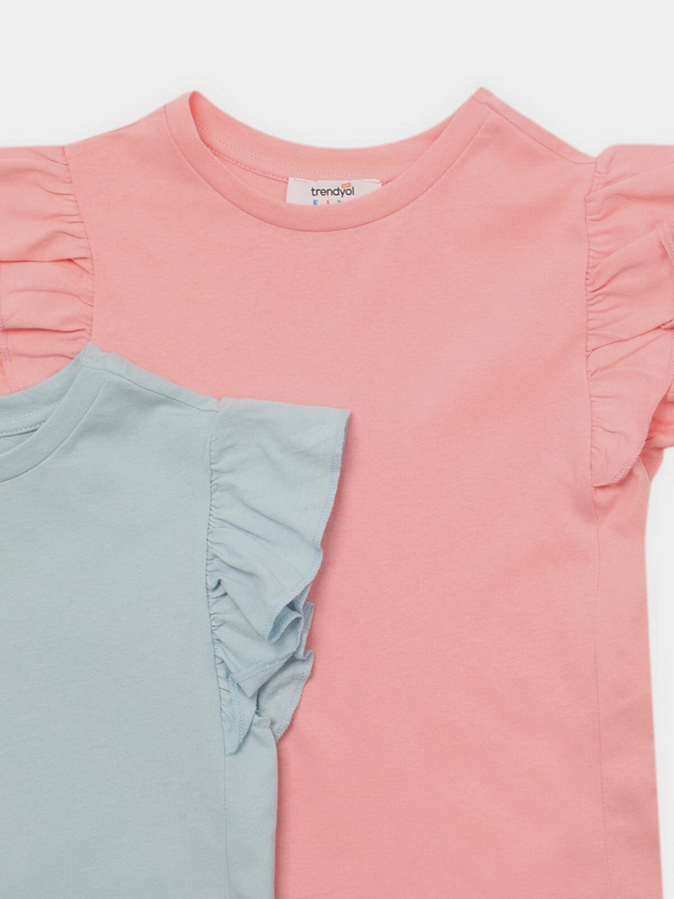 Набір футболок Trendyol модель TKDSS22TS0614/Mavi-Cok Renkli Фото