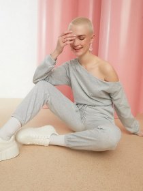 Спортивний костюм Trendyol модель TWOSS21AU0049/Gri Фото