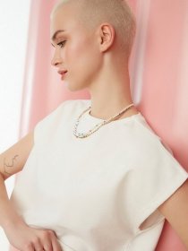 Футболка Trendyol модель TWOSS22TS0694/Beyaz Фото