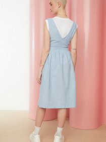 Сарафан Trendyol модель TWOSS22EL1062/Mavi Фото