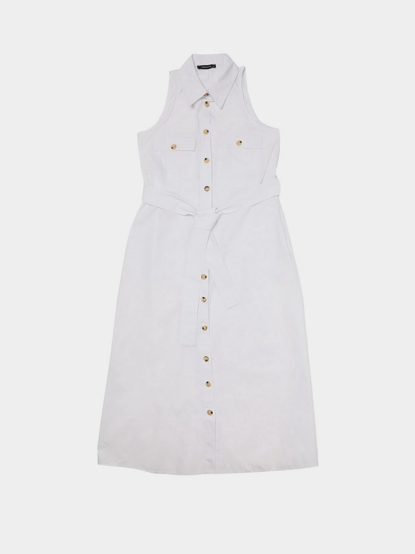 Платье миди Trendyol модель TWOSS22EL1067/Ekru Фото