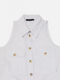 Платье миди Trendyol модель TWOSS22EL1067/Ekru Фото