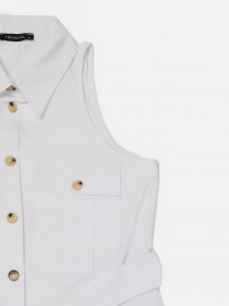 Платье миди Trendyol модель TWOSS22EL1067/Ekru Фото