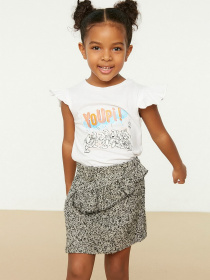 Футболка Trendyol модель TKDSS22TS0014/Beyaz Фото