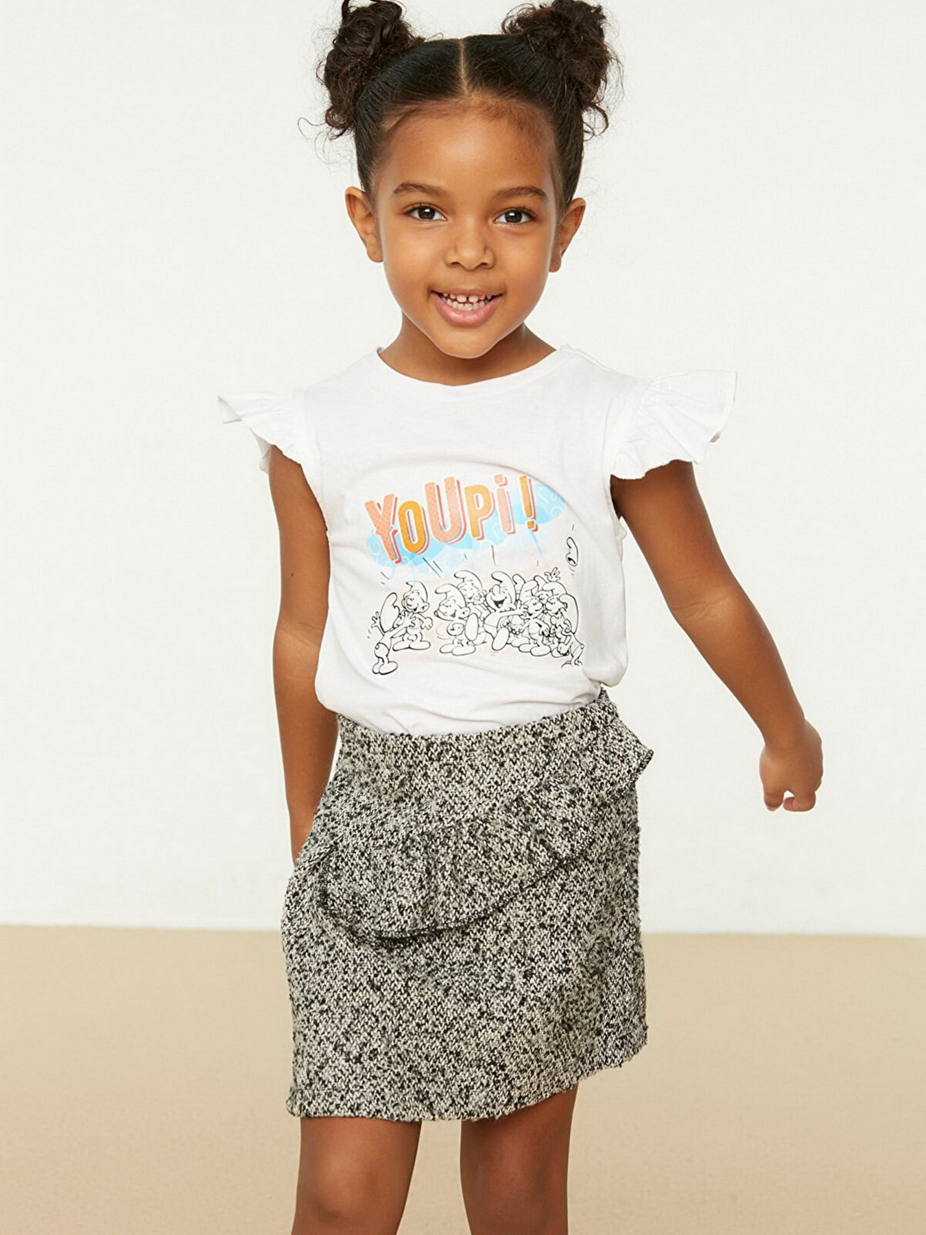 Футболка Trendyol модель TKDSS22TS0014/Beyaz Фото