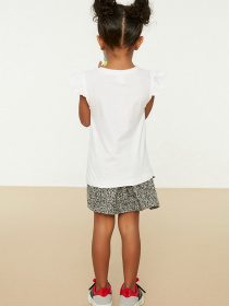 Футболка Trendyol модель TKDSS22TS0014/Beyaz Фото