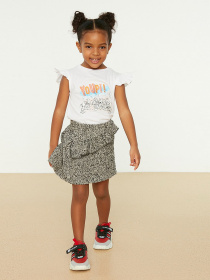 Футболка Trendyol модель TKDSS22TS0014/Beyaz Фото