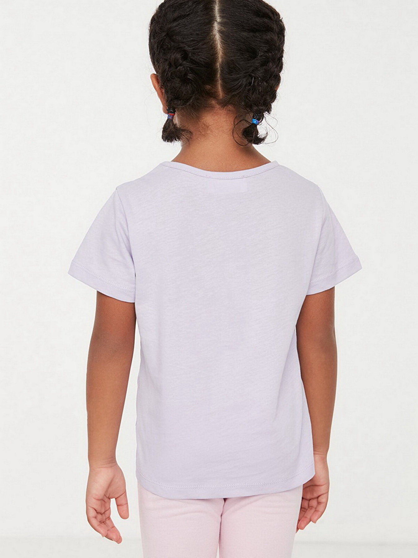 Футболка Trendyol модель TKDSS22TS0678/Lila Фото