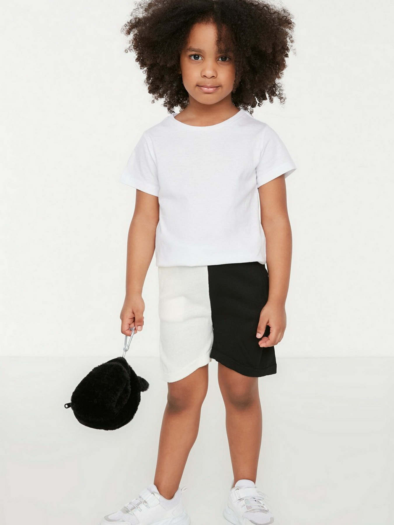 Набір футболок Trendyol модель TKDSS22TS0611/Siyah-Beyaz Фото