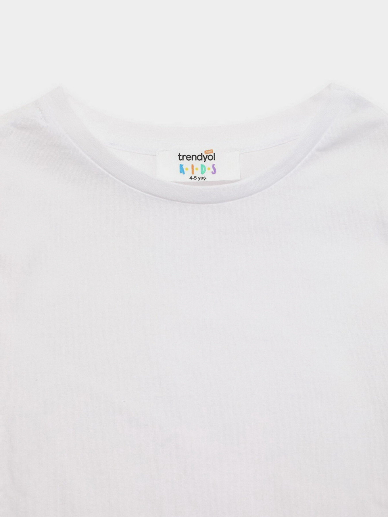 Набор футболок Trendyol модель TKDSS22TS0611/Beyaz-Lila Фото