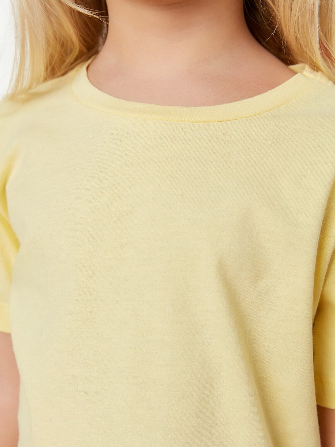 Набор футболок Trendyol модель TKDSS22TS0611/Sari-Acik Mavi Фото