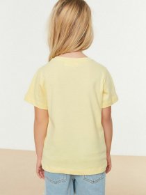 Набір футболок Trendyol модель TKDSS22TS0611/Sari-Acik Mavi Фото