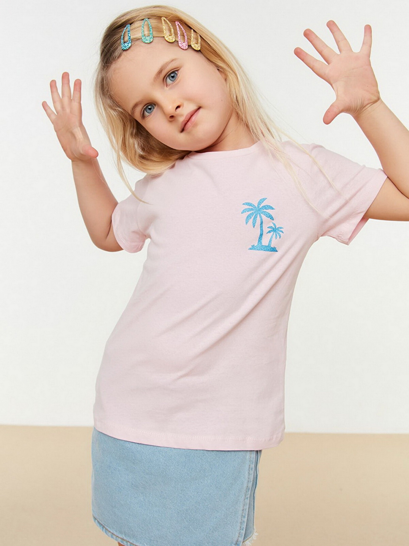 Набор футболок Trendyol модель TKDSS22TS0673/Kirmizi-Pembe Фото