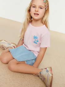 Набор футболок Trendyol модель TKDSS22TS0673/Kirmizi-Pembe Фото