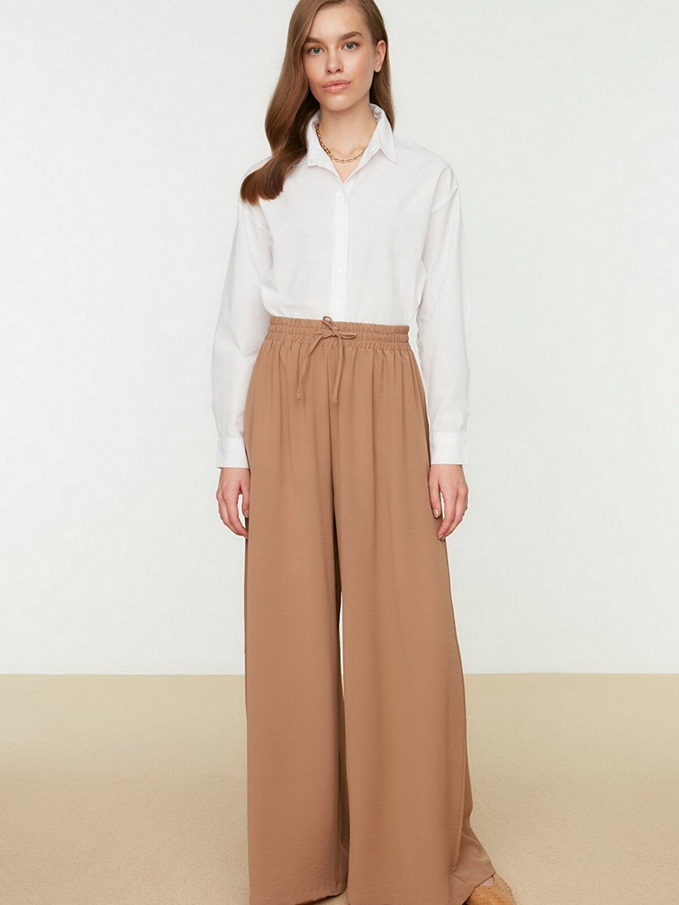 Палаццо Trendyol модель TCTSS22PL0240/Vizon Фото