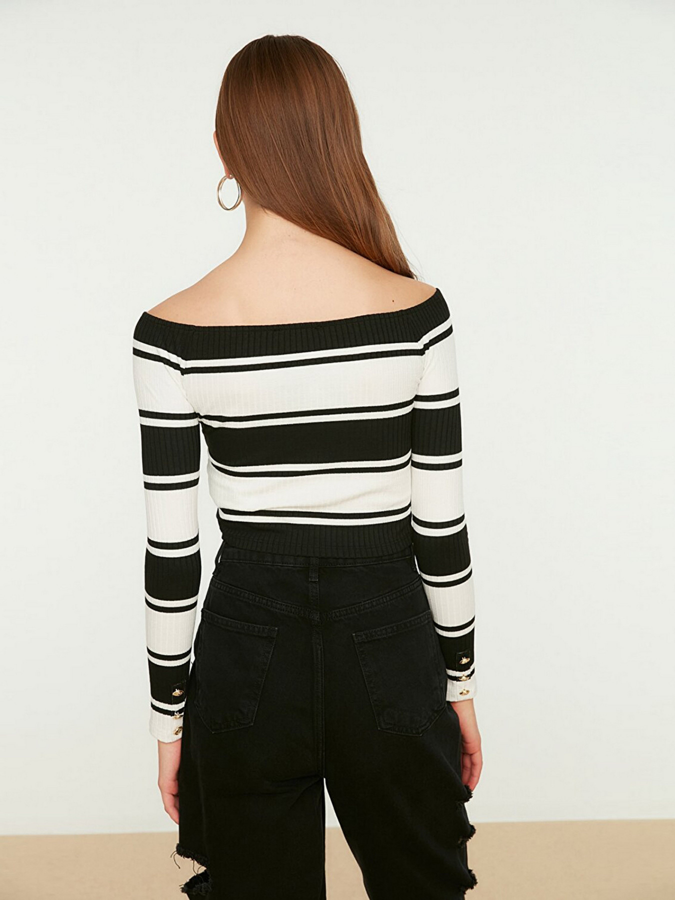 Топ Trendyol модель TWOSS22BZ0698/Beyaz Фото