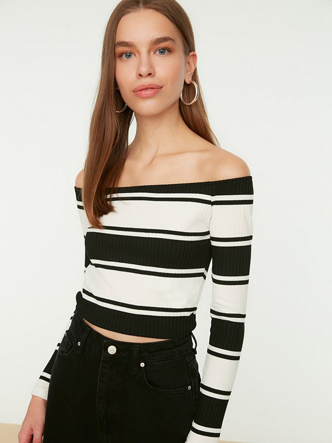 Топ Trendyol модель TWOSS22BZ0698/Beyaz Фото