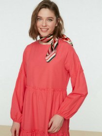 Сукня максі Trendyol модель TCTSS22EB0098/Pembe Фото