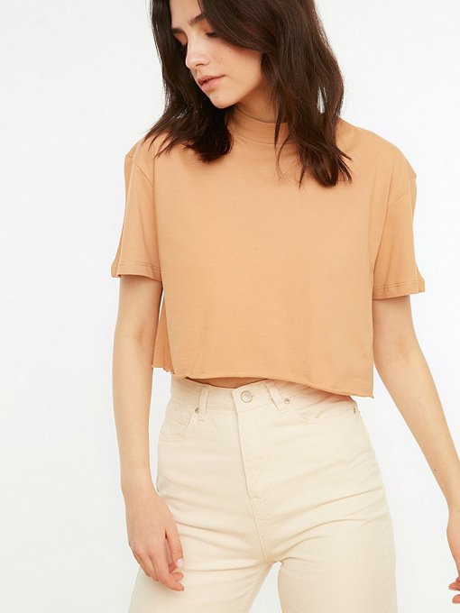 Футболка Trendyol модель TWOSS20TS0287/Camel Фото