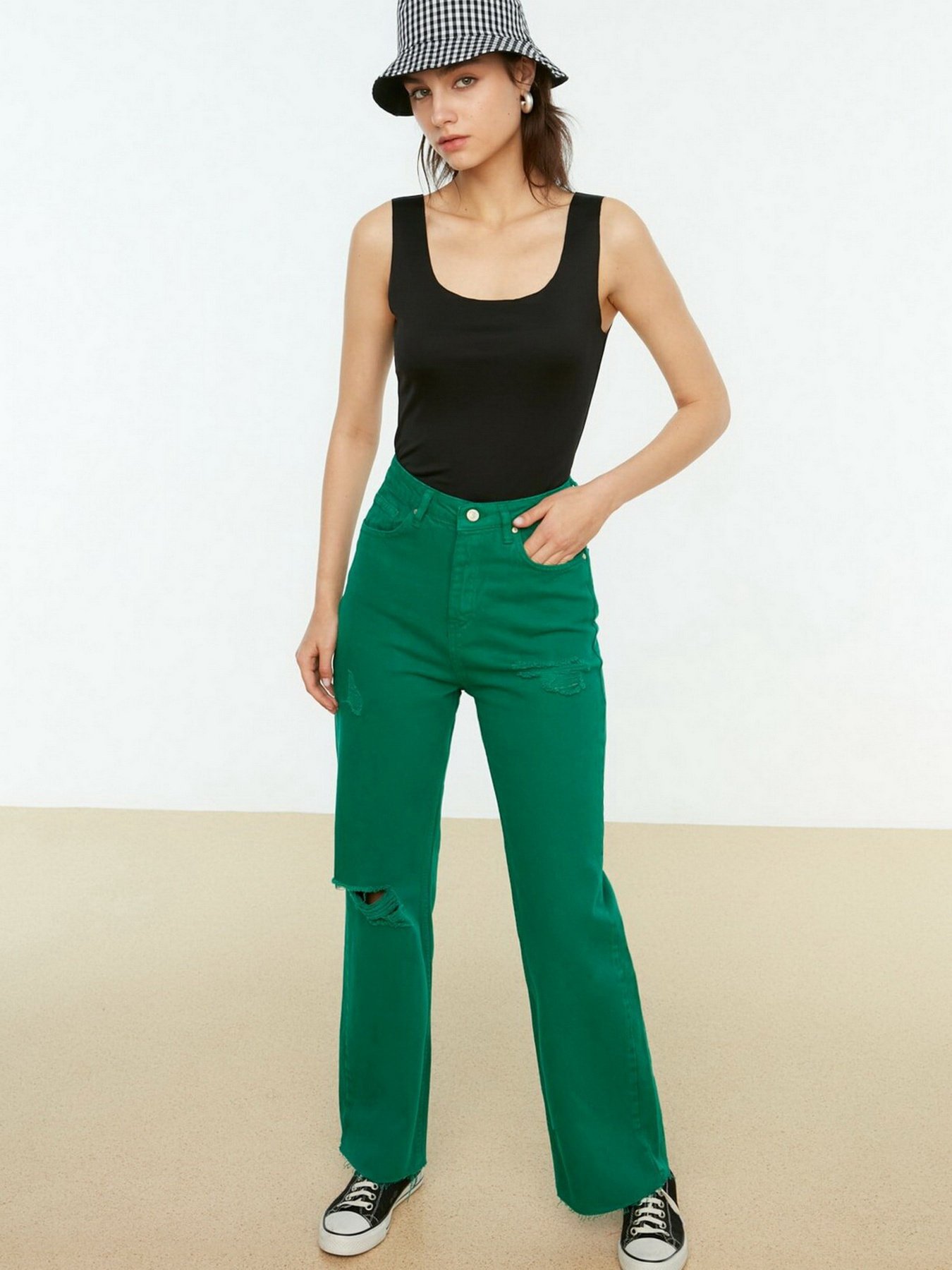 Майка Trendyol модель TWOSS22AL0016/Siyah Фото