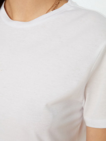 Набор футболок Trendyol модель TWOSS20TS0141/Camel-Beyaz Фото