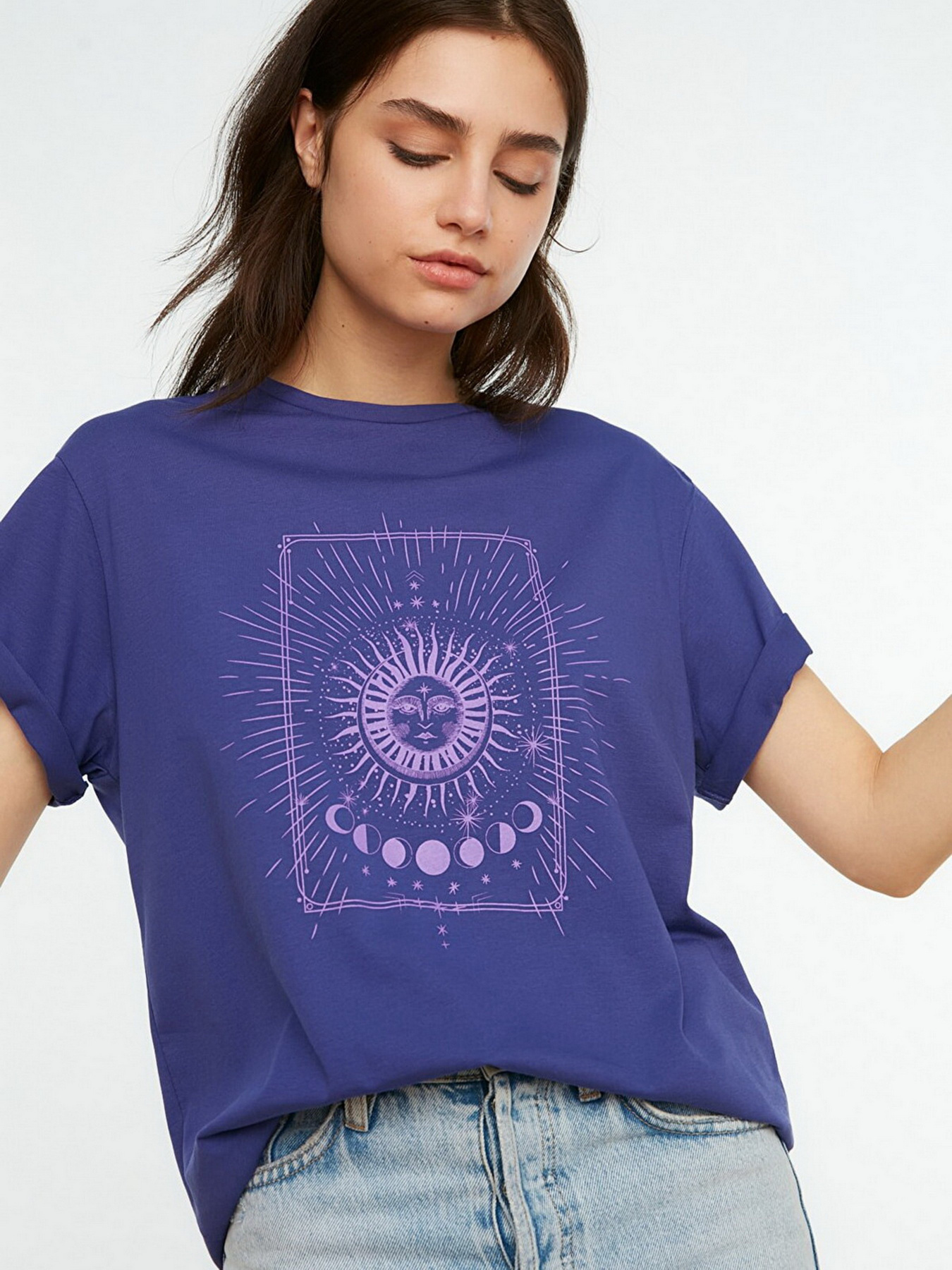 Футболки и поло Trendyol модель TWOSS20TS0247/Mor Фото