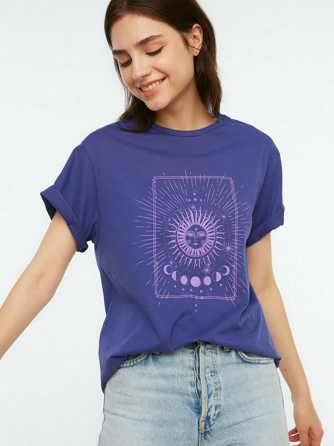 Футболки и поло Trendyol модель TWOSS20TS0247/Mor Фото