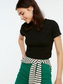 Топ Trendyol модель TWOAW21BZ0638/Siyah Фото