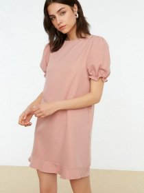 Сукня міні Trendyol модель TWOSS22EL0863/Gul Kurusu Фото