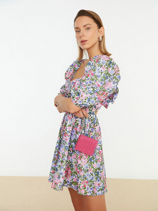 Сукня міні Trendyol модель TWOSS22EL1107/Cok Renkli Фото