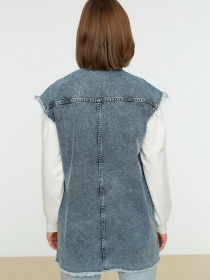Жилет Trendyol модель TCTSS22YE0031/Indigo Фото