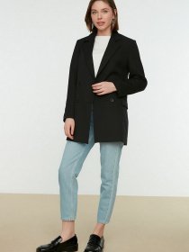 Піджак Trendyol модель TCTSS22CE0250/Siyah Фото