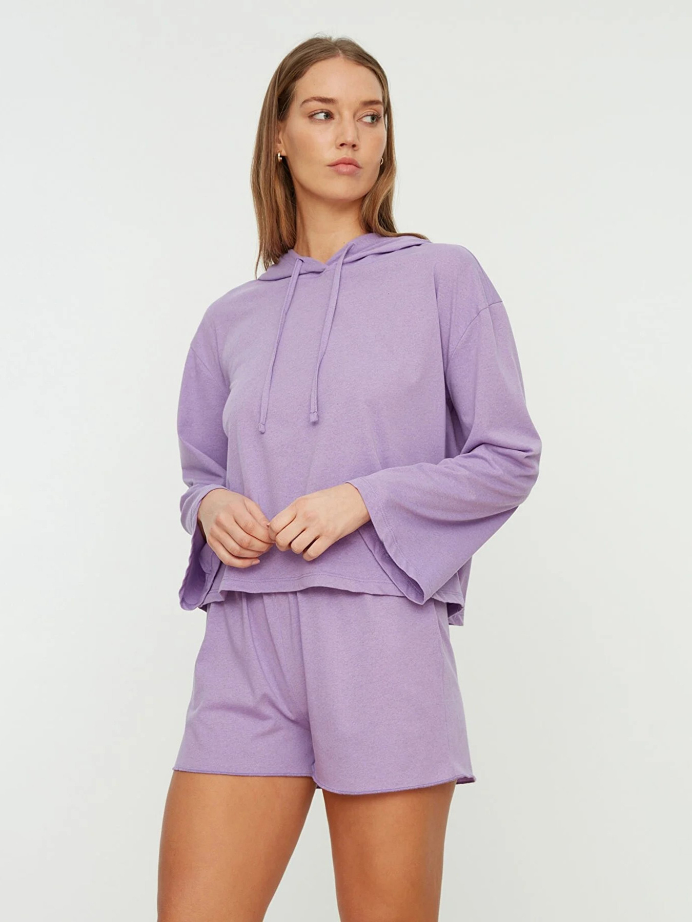 Піжама Trendyol модель THMSS22PT0328/Lila Фото