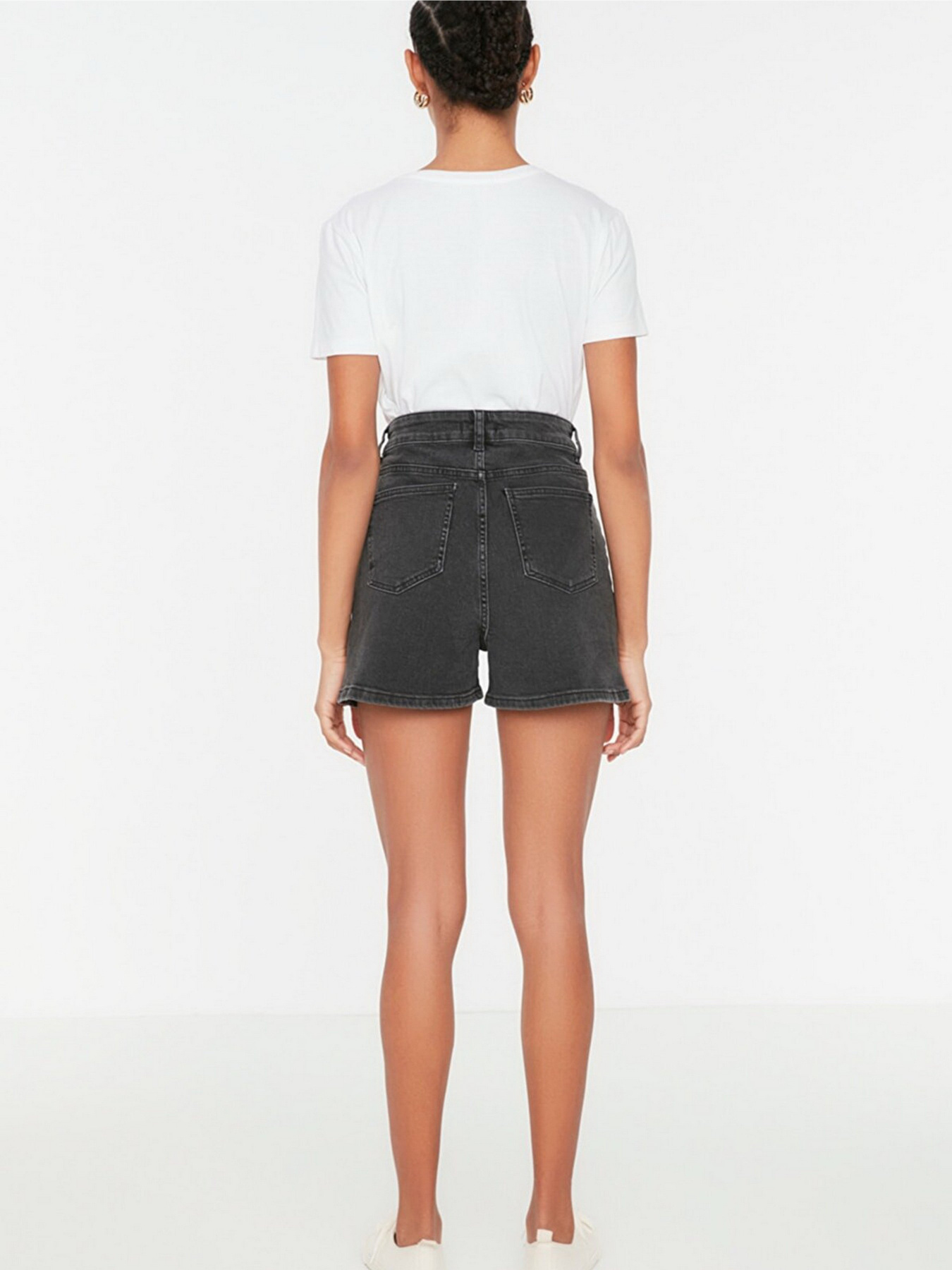 Шорти Trendyol модель TWOSS20SR0210/Antrasit Фото