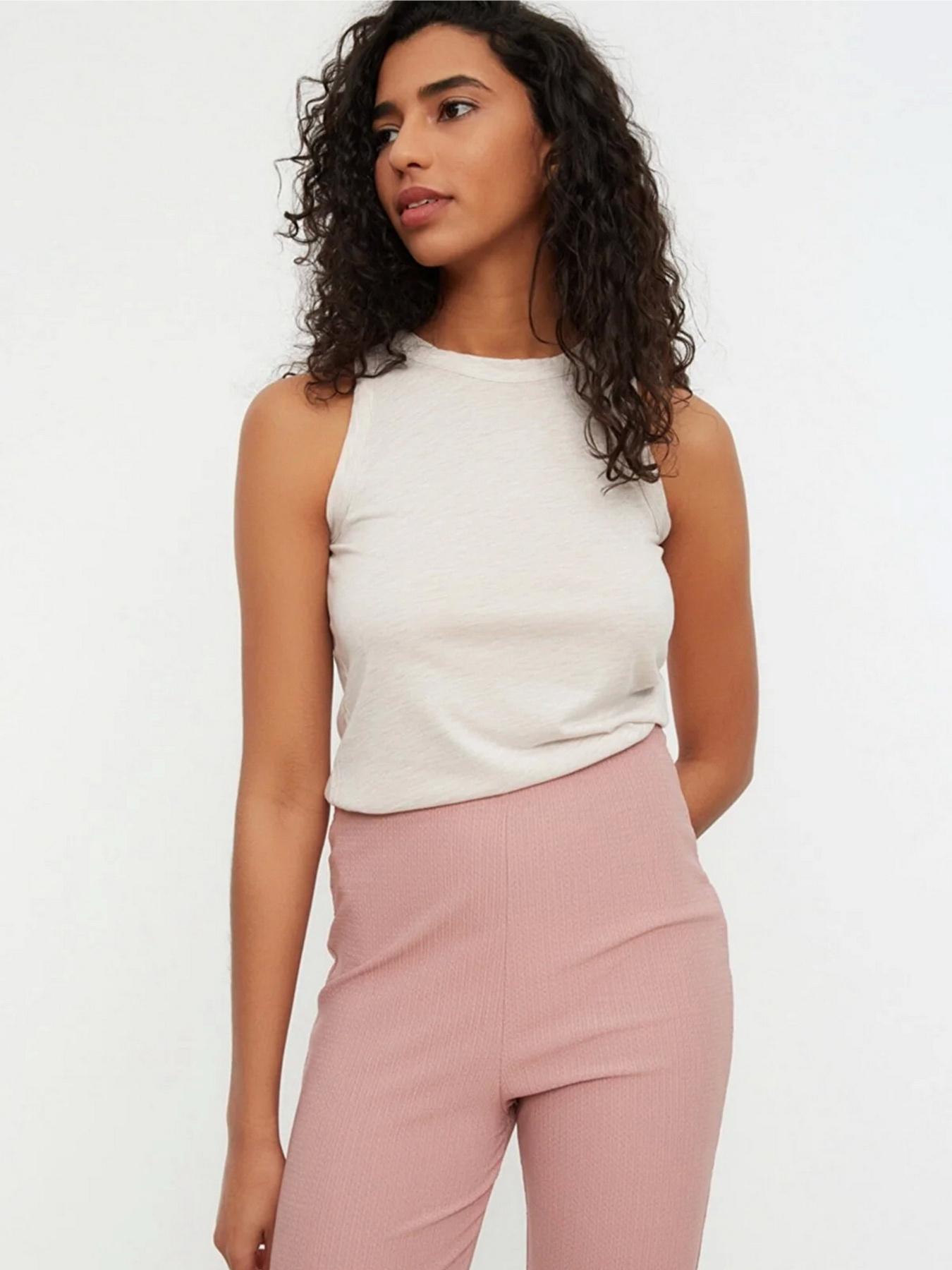 Майка Trendyol модель TWOSS21AL0032/Bej Фото